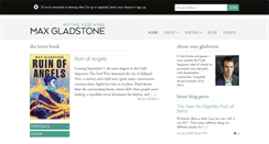 Desktop Screenshot of maxgladstone.com